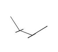 Outsunny Support Pied de hamac Structure Robuste métal époxy Noir dim. 3,60L x 0,92l x 1,15H m