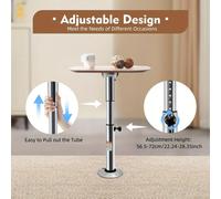 Support - Pied de support - Support - Étau - Support de plan de travail - Hauteur réglable : 56,5 - 72 cm