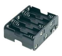Support de pile 10x LR6 (AA) Goobay 12460 raccordement par empreinte pile 9V (L x l x H) 77 x 60 x 32 mm