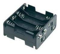 Support de pile 8x LR6 (AA) Goobay 12470 raccordement par empreinte pile 9V (L x l x H) 63 x 58 x 29.5 mm