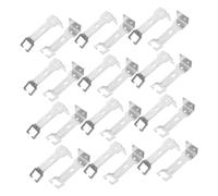 Support Pivotant pour Aérateur D'étang, Bras Inox Argenté 50 Pièces | Acier Inoxydable, Structure Renforcée et Trous Précis, pour Bassins Extérieurs et Aquariums Intérieurs Calmes