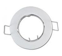 Support plafond Rond Blanc Ø77 mm blanc G