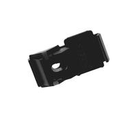 Support plafond SK pour tringle rail DS/KS - Noir - Lot de 2