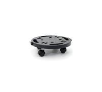Support Plante Rond 30x7cm - Plateau à Roulettes Porte Pot de Fleurs Charge Lourde 170kg - Polypropylène antichoc Art Plast
