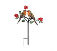 Support Plantes Intérieur Oiseau Métal 35cm pour étagère Décorative Salon Balcon pour porte Assiette Chevalet Table(Model E)