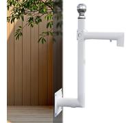 Support polyvalent pour caméra de vidéosurveillance IP - Support de surveillance extérieur pour jardin, parking, école - Réglable 2 m / 6.56ft