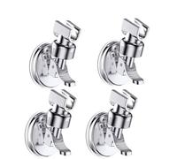 Support Pommeau De Douche Support de pommeau douche universel, sans perçage, étanche, réutilisable, super résistant(Silver 4pcs)