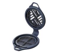 Support portable pour spirales d'encens - En silicone - Portable - À suspendre et antidérapant - Pliable - Protection contre les insectes - Pour l'intérieur, la maison, la terrasse, le balcon, le
