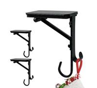 Support Porte-Bas De Noël Réglables Robustes | Accroche-chaussettes Noël Pour Bord De Table, Étagère De Rangement, Guirlande De Fête, Guirlande Lumineuse, Petite