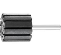 PFERD Support de manchon abrasif GK 3030/6 cylindrique noir/argent 30 x 30 mm tige 6 mm