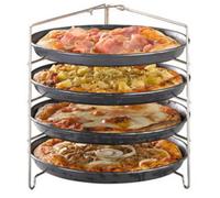 Support pour 4 plaques à pizza, (L)260x(P)250x(H)260 mm