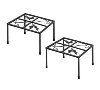 Support pour abreuvoir pour poules - Support robuste et durable | revêtement résistant à la rouille, structure légère et portable, montage facile | Support pour mangeoire à volaille pour