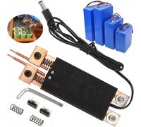 Support pour appareils de soudage par points + film rétractable pour batteries 18650