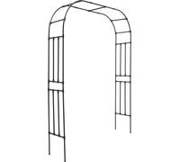 Support pour arceaux végétaux Noir Métal Arceau Jardin
