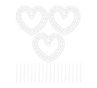 Support pour arrangement floral - 24 x 26 cm/33 x 31 cm en caoutchouc, filets de positionnement des fleurs, panneaux de fixation de tige | Parfait pour les tables de fête