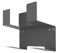Support pour balai Hailo 3271821, rangement encastrable gris foncé, support pour outils, armoire