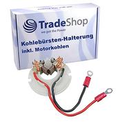 Support pour balais de charbon / support de charbon de moteur avec 2 charbons de moteur (montés) pour Makita CB440, BTD140, DTD146, BTD142, BTD146