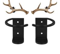 Support pour bois de cerf 2 pièces support acrylique rustique élan wapiti | support à bois de cerf mué Pour Maison Intérieur Salon Mur Couloir Entrée Cachette Grenier Mezzanine Chalet