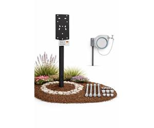 Support pour boîte à tuyau et tambour à tuyau - en position libre et stable - compatible avec Gardena®, Amazon Basic® et plus - pas de fixation murale nécessaire