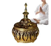 Support pour Brûleur D'Encens Encensoir Décoratif en Métal Style Arabe