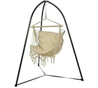 Support Pour Chaise Suspendue - Fsc - 168 X 185 X 220 Cm - Capacité 120 Kg - Métal - Jardin Multicolore