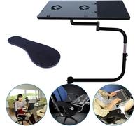 Support pour clavier - Support réglable - Ventilateurs de refroidissement 2000 tr/min - Hauteur 42-60 cm - Deux repose-souris - ABS et acier inoxydable