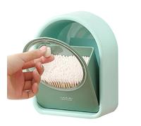 Support pour cotons-tiges de maquillage, support portable pour coton-tige,Boîte de rangement de bureau étanche | Étui Portable pour cotons-tiges, boîte de maquillage murale pour rouges à lèvres, pince