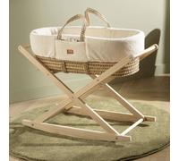 Support Pour Couffin Bébé En Bois De Pin Naturel - Basculant Ou Fixe - Petit Mobilier Marron TU