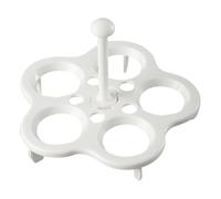 Support pour cuire des œufs | Étagère multifonction pour cuisiner des œufs | Accessoire de cuisine pour adultes et familles Utilisation intérieure et extérieure Camping Appartement Maison Comptoir