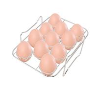 Support pour cuiseur vapeur à œufs, dessous de plat en acier inoxydable pour friteuse, peut contenir 11 œufs pour casserole instantanée, accessoires de cuisson compatibles avec