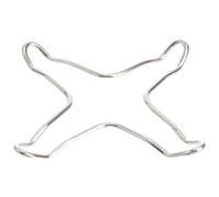 Support Pour Cuisinière à Gaz 2 pièces cuisinière à gaz anneau Wok brûleur Support grille Pot grilles dessous de plat réducteur café Rack gamme fer fonte remplacement table cuisson