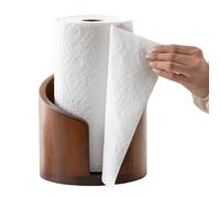 Support pour de cuisine, organisateur pour serviettes en bois | Support pour rouleaux de papier sur pied pour armoire, garde-manger, salle de bain, bureau, table, chambre d'enfant