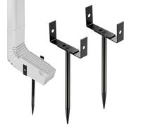 Support pour de gouttière Lot de 2 Supports Réglables et Stables