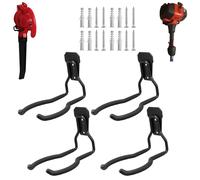 Support pour débroussailleuse, support pour coupe-bordures, étagère pour débroussailleuse, crochet mural pour garage, support pour outils électriques à fixer au mur du garage, crochet polyvalent pour 