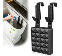 Support pour distributeur de savon en silicone, réglable en hauteur, adapté aux niveaux d'eau jusqu'à 18 cm