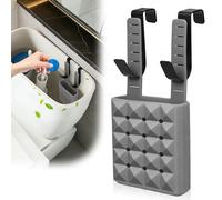 Support pour distributeur de savon en silicone, réglable en hauteur, adapté aux niveaux d'eau jusqu'à 18 cm