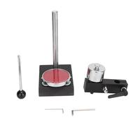 Support pour duromètre, support de test du duromètre avec plateforme en verre trempé haute résistance, support pour appareil de mesure de la dureté du caoutchouc, adapté aux