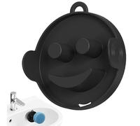 Support pour Éponge | Organisateur de Rangement Magnétique Mignon | Porte-éponge vaisselle avec visage souriant - pour la maison, la salle de bain, le comptoir, le plan de travail et l'hôtel