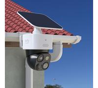 Support pour eufy Security SoloCam S340/SoloCam E30/SoloCam E42, support de gouttière réglable, résistant aux intempéries, pour eufy Security 4G LTE Cam S330, support mural pour appareil photo Eufy