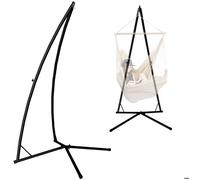 Support pour fauteuil suspendu - AMANKA - 215cm - Noir - Métal - Poids max 120kg
