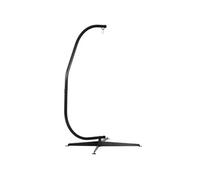 Support pour fauteuil suspendu - pied fauteuil suspendu - max. 120 Kg - métal noir
