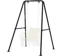 Support pour hamac - Charge maximale : 150 kg - pour extérieur ou intérieur - avec Support - Noir
