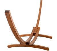 Support pour hamac Miramar en bois d'eucalyptus | Couleur : naturel | Dimensions : 395 x 120 x 116 cm