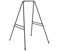 Support pour hamac Outsunny, Support métallique Robuste pour hamac Suspendu, hamac, balancelle, Chaise œuf, Utilisation intérieure et extérieure, 143 L x 124 l x 180 H cm, Noir