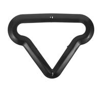 Support pour Lingette de Balai Vapeur Triangulaire Noir 27,5x20,5 CM | Fixation Plastique, Compatibilité Large, Installation sans Outil, pour Cuisines et Salles de Bains