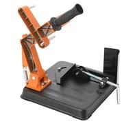 Support pour meuleuse d'angle - Support de coupe et de meulage - Socle en fer renforcé - Réglable - Serrage solide - Multifonction - Pour les travaux de menuiserie et le bricolage