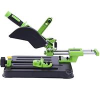 Support pour meuleuse d'angle - Support de coupe - Réglable à 45° - Ouverture max. 150 mm - Profondeur de coupe 30 mm - Longueur de coupe 80 mm - Aluminium/fer/plastique - Vert