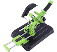 Support pour meuleuse d'angle - Support de séparation - Pour Ø 10-12,5 cm - Montage avec 2 trous - Vert