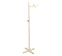 Support pour mobile de berceau - Structure en bois - Étagère à jouets - Facile à installer - Durable - Fonctionnalités polyvalentes - Pour berceau