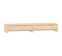 Support pour moniteur 100x27x15 cm Bois de pin solide